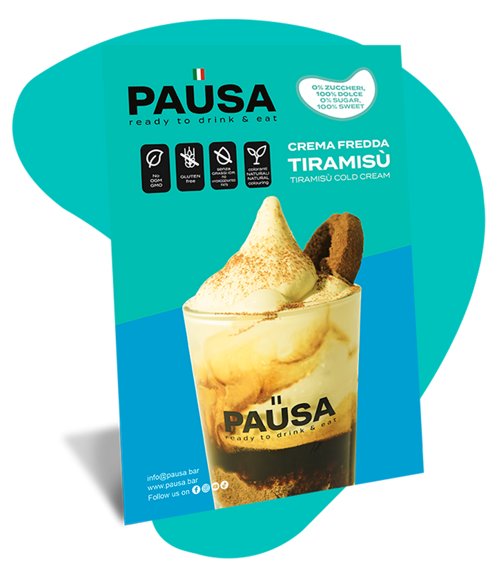 Quadro da banco crema fredda Tiramisù 0%