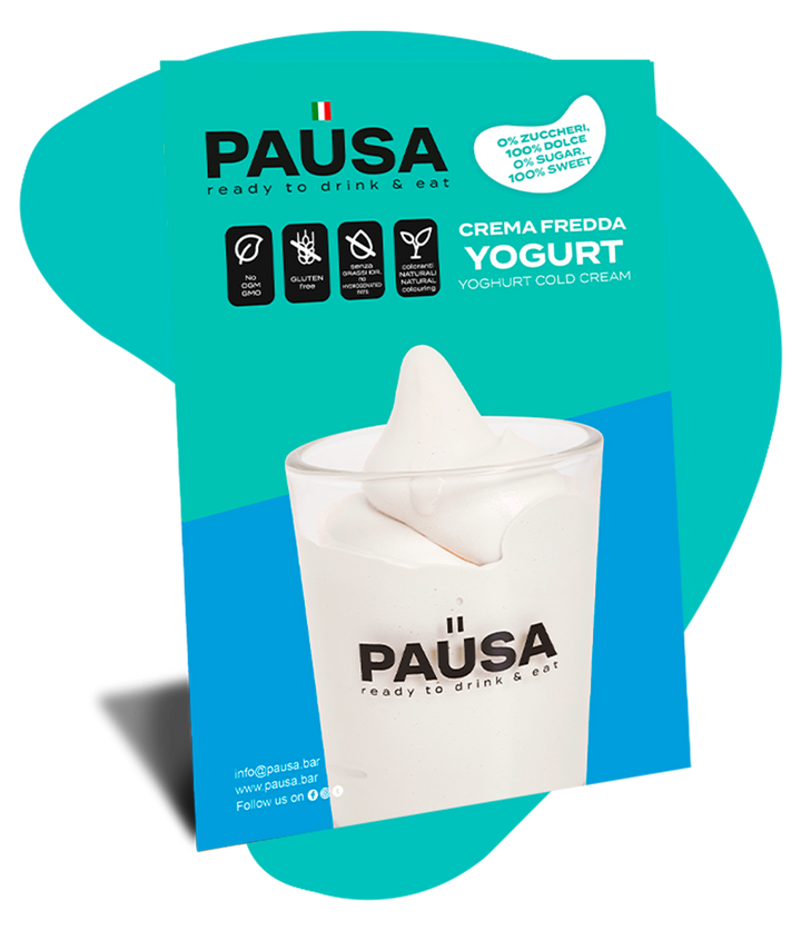 Quadro da banco crema fredda Yogurt 0%