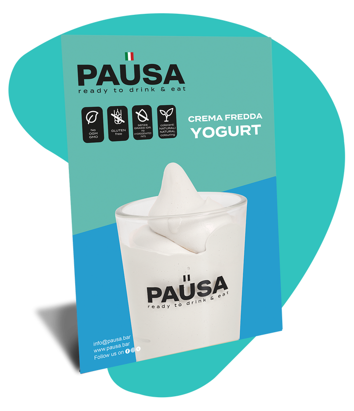 Quadro da banco crema fredda Yogurt