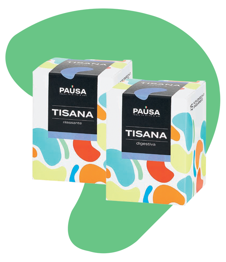 Tisana in filtro piramidale